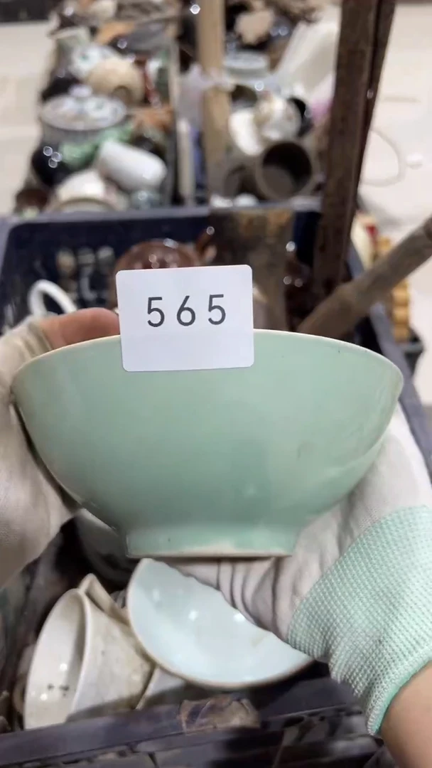 陶瓷涛**旧工艺品摆件565