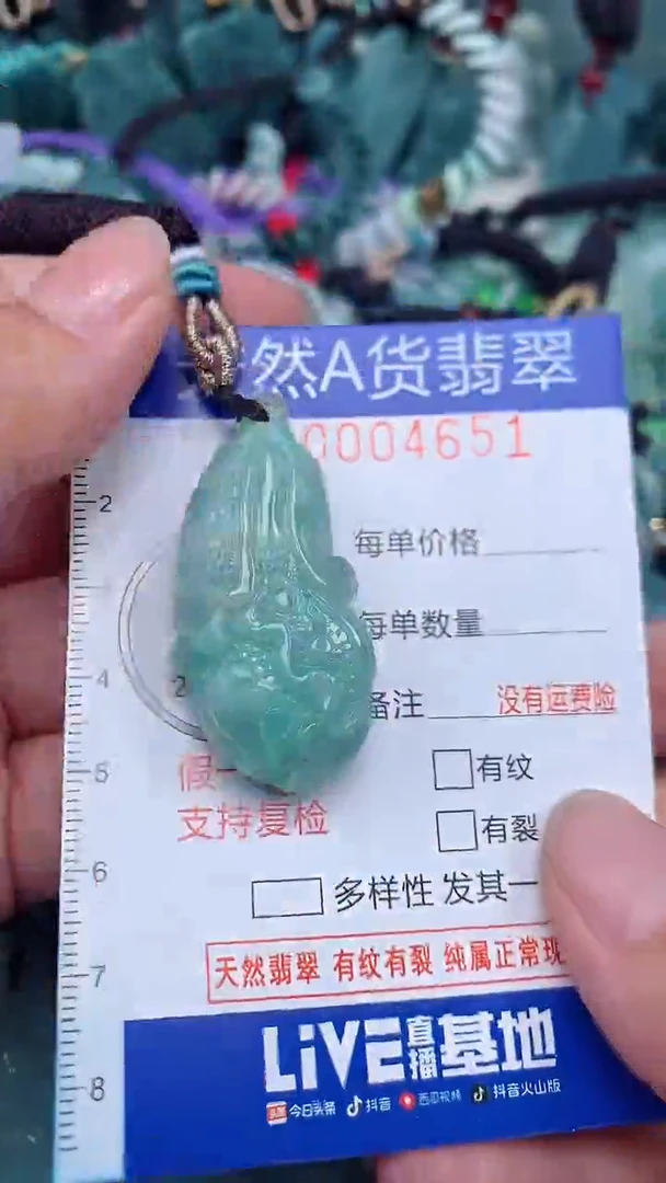 颈饰未镶嵌翡翠...0004651