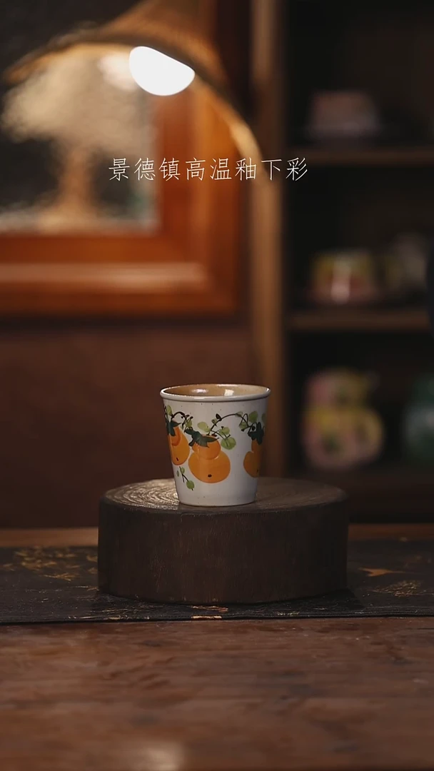 陶瓷景德镇高温釉下手绘陶瓷370