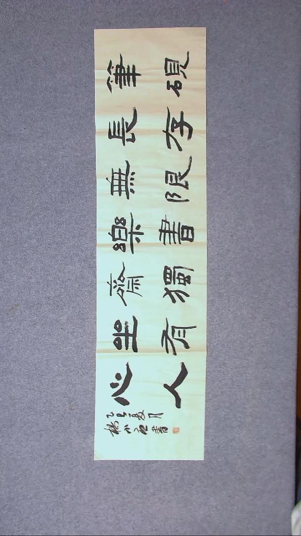 书法杨小立  河南南阳138*34四平尺