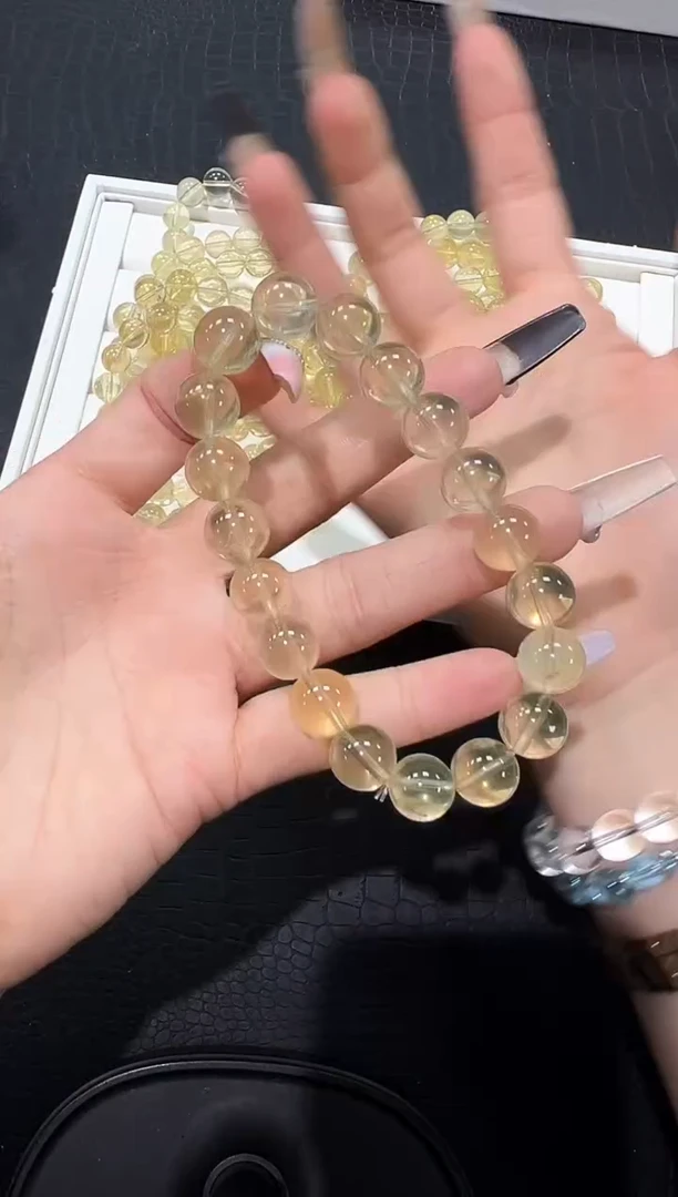 水晶手链未镶嵌54e多样性发其一【1条】默认微瑕10mm