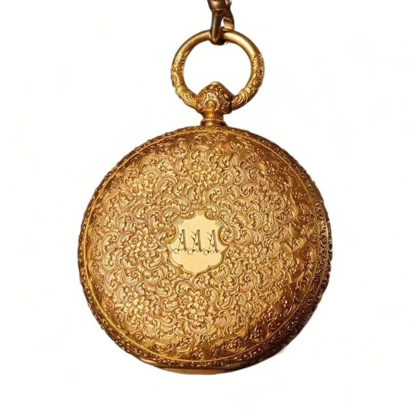 高颜值仿古女石英小怀表金色复古配件工具(实物以直播间展示为准)