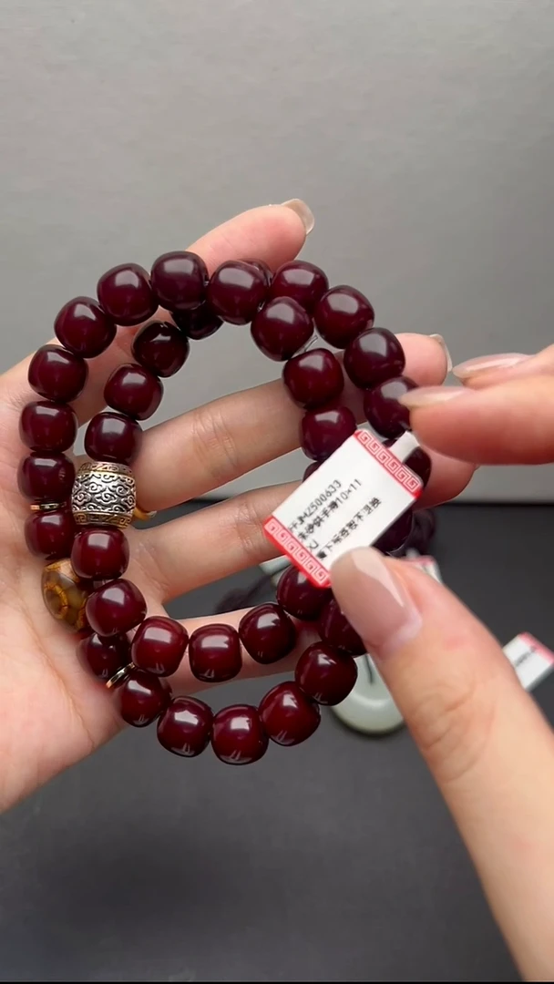 白玉菩提手串FFJMZ500633