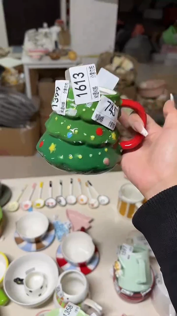 陶瓷手柄款微瑕四单包邮1613