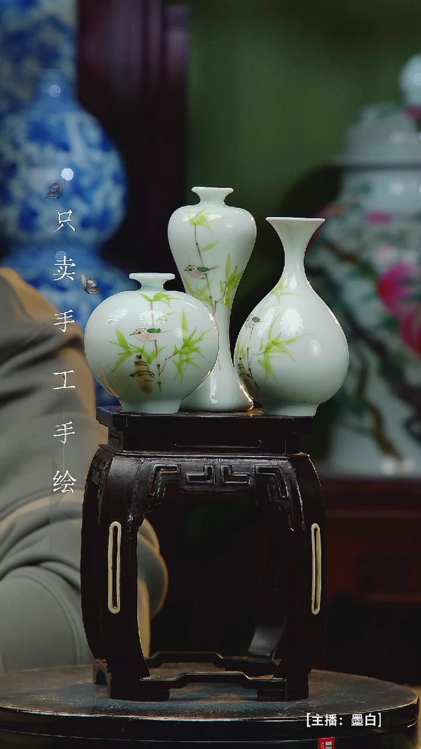 瓷片景德镇手工手绘陶瓷