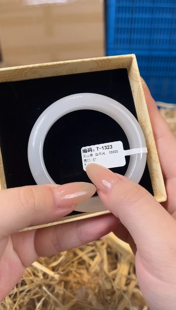 未镶嵌手镯石英质玉T1323