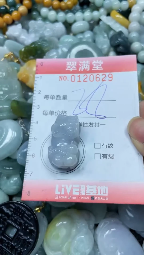 翡翠未镶嵌颈饰闪购0120629