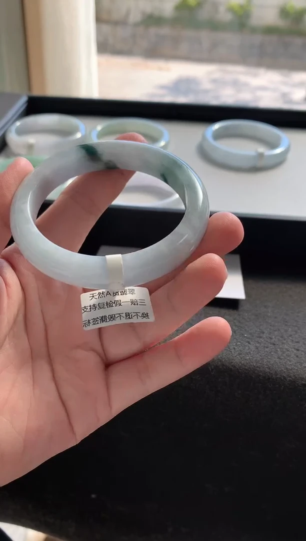 未镶嵌手镯翡翠58正圈Y3276买断