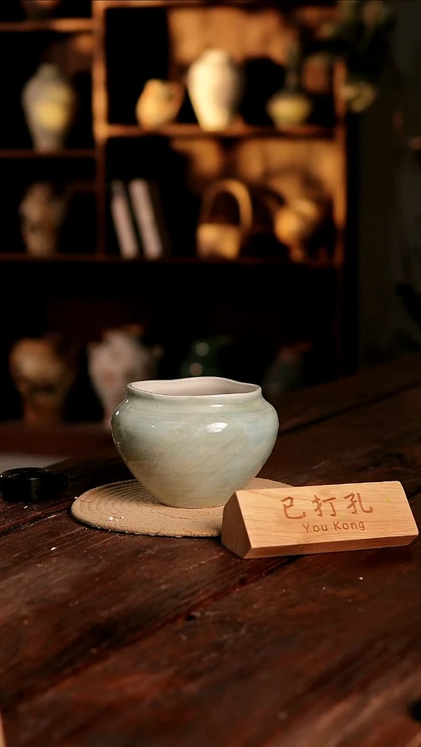 摆件23-369高度13口径11已打孔误差2