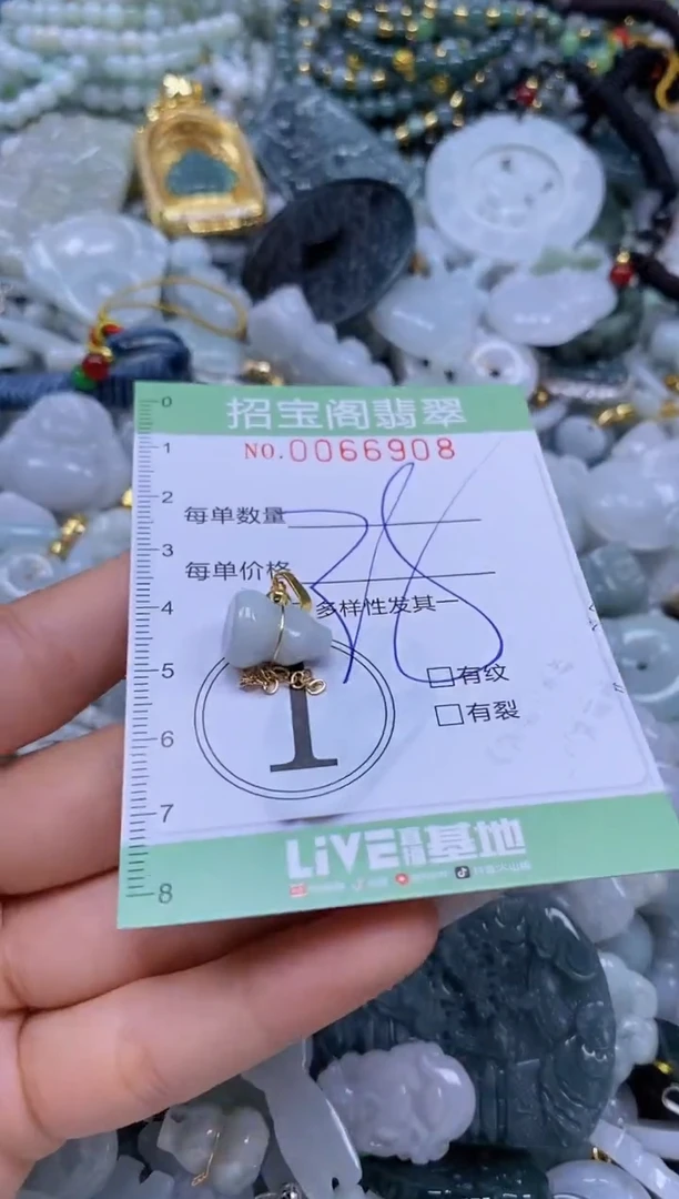 【闪购商品】翡翠未镶嵌颈饰闪购0066908