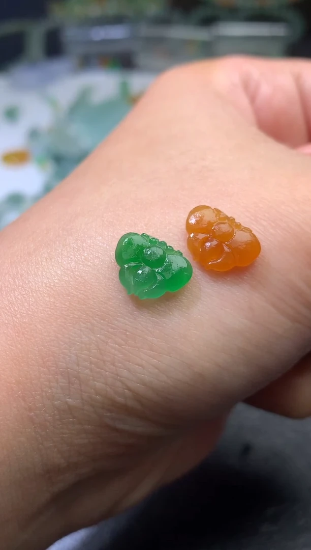 未镶嵌定制翡翠毛货 9.1-11-2.1