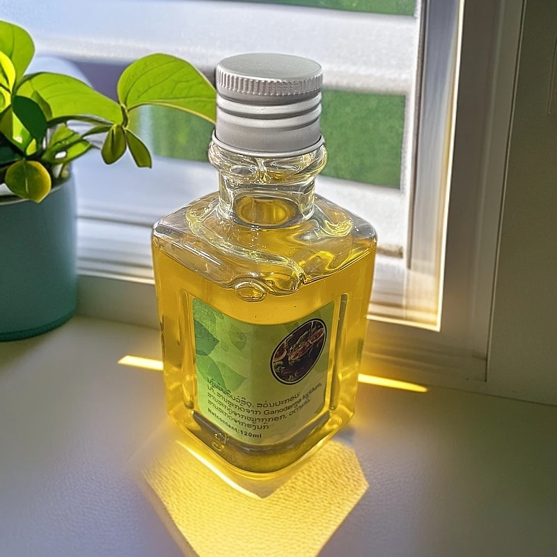 阿牛甄选灵芝油一瓶120ml可搭配洗脸皂一起使用