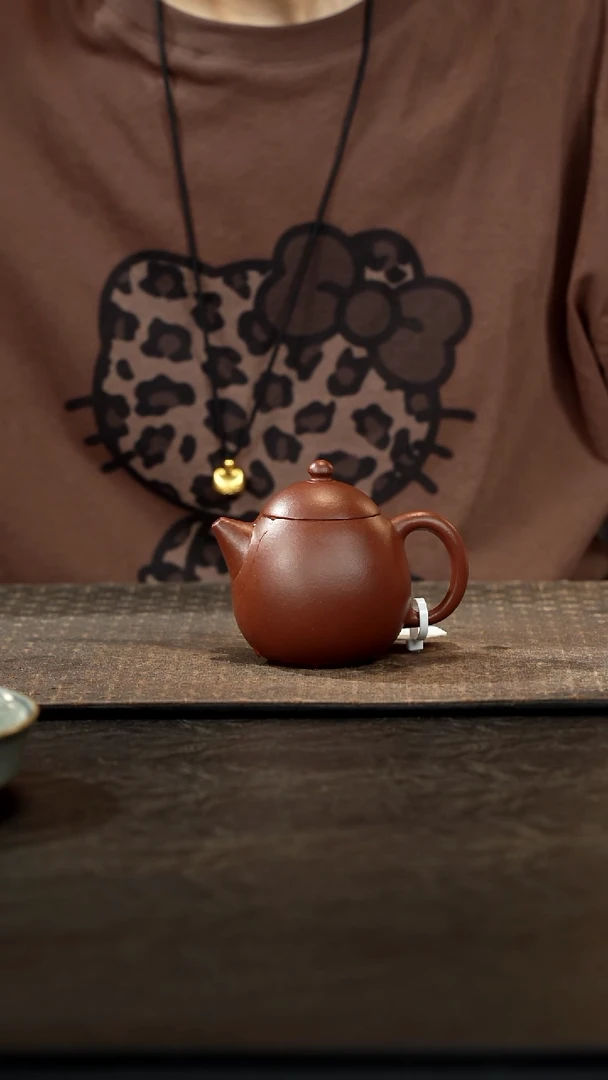 茶壶紫砂底槽青龙蛋150cc