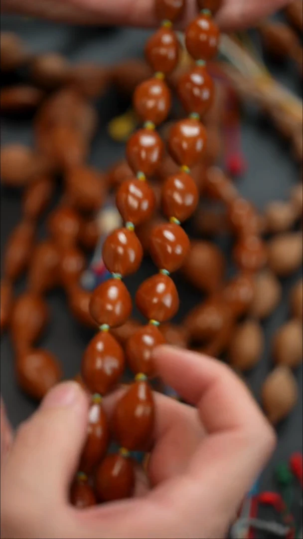 手串/手链橄榄核枣珠脖挂 15mm36籽