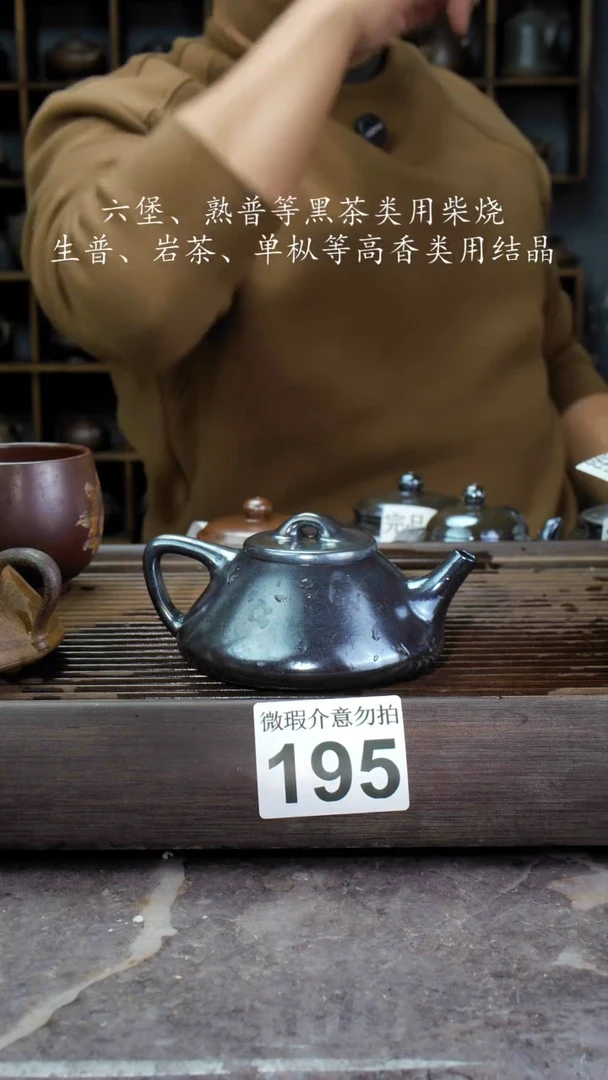 【闪购商品】壶195四大名陶钦州坭兴陶