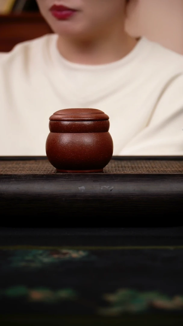 茶壶紫砂醒茶罐 老段泥