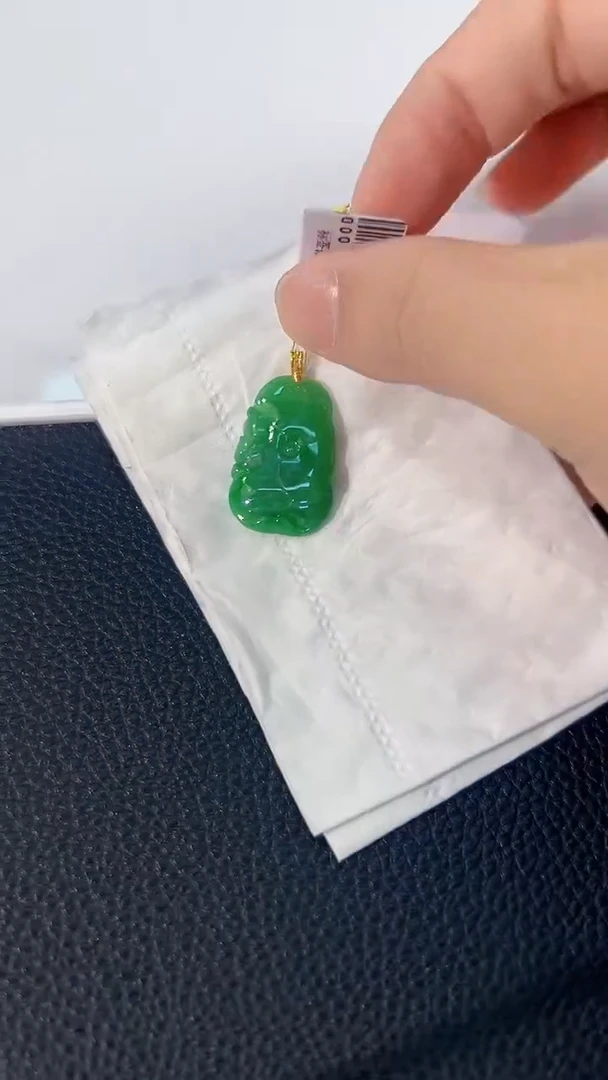 颈饰未镶嵌翡翠 缅料A货/支持复检/一件