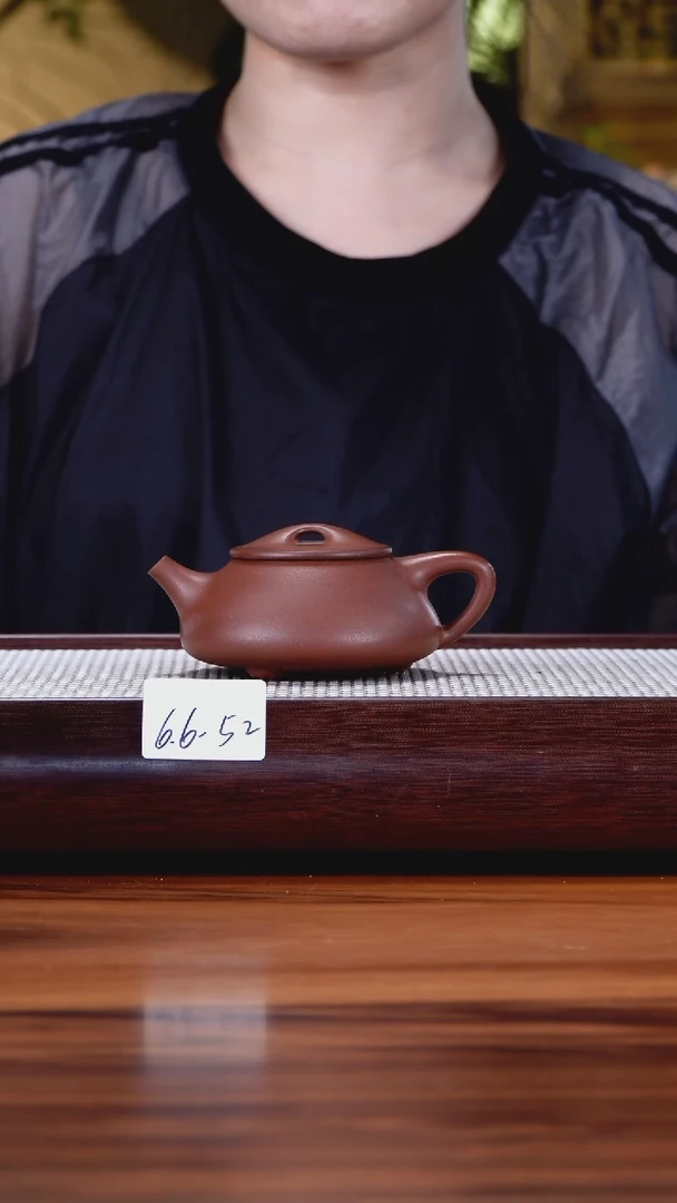 紫砂茶具6.6-52 紫泥 满瓢150