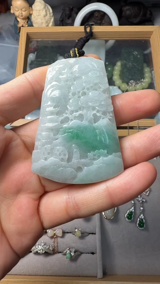 颈饰未镶嵌翡翠08