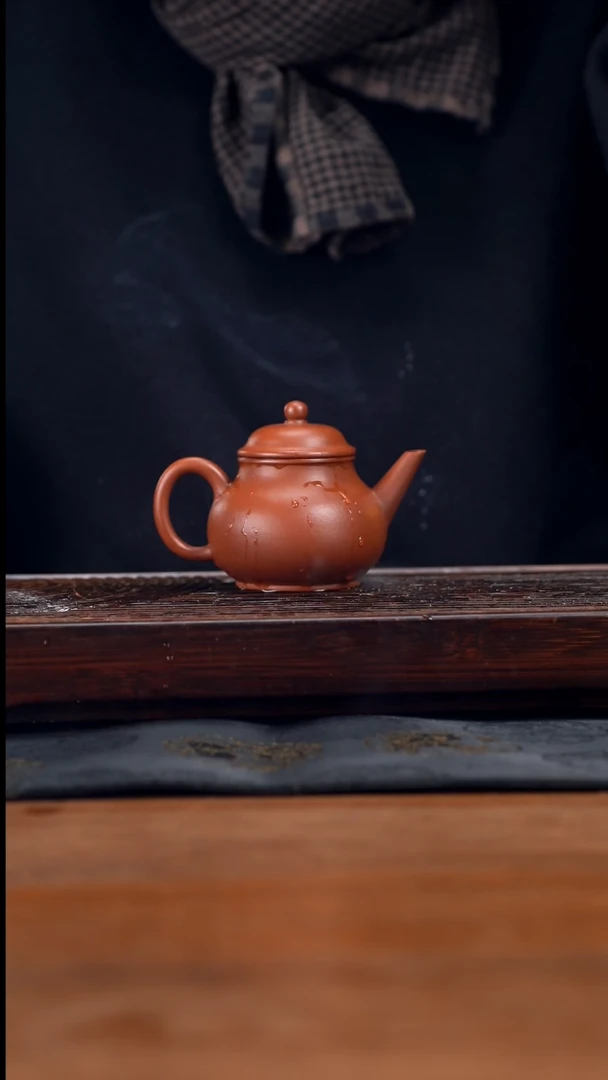 【闪购商品】紫砂茶壶150cc黄龙山原矿朱泥水平巴乐34