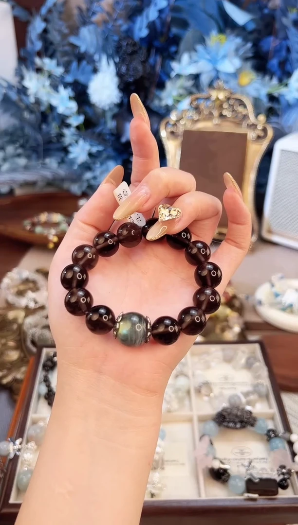 【闪购商品】水晶手串未镶嵌2139柚子原创水晶