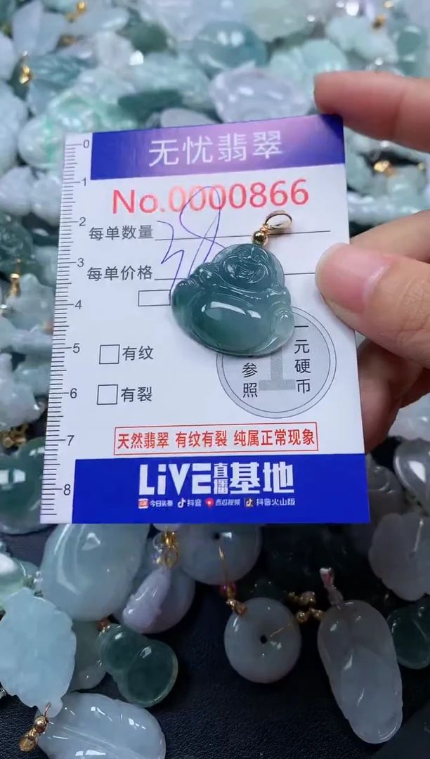 颈饰未镶嵌翡翠866