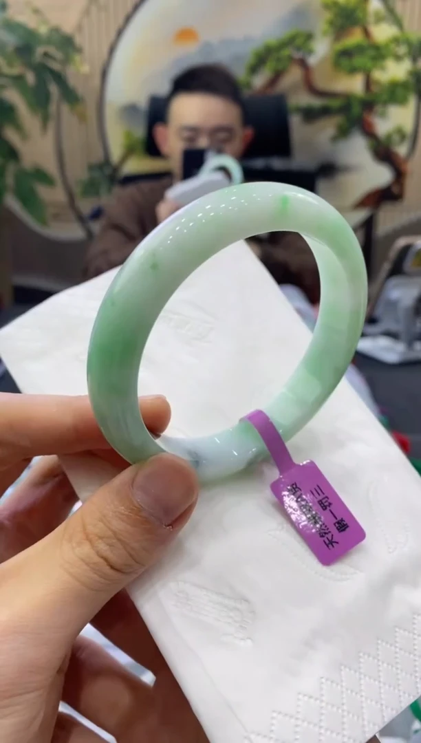 未镶嵌手镯翡翠知**乐4634