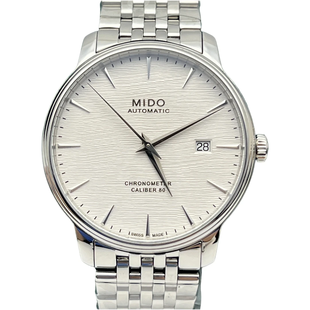 99新 Mido/美度 贝伦赛丽/臻耀/男机械腕表天文台/公价10600/40MM