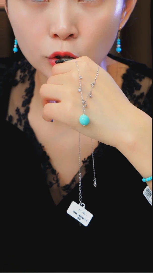 未镶嵌绿松石项链发货一件