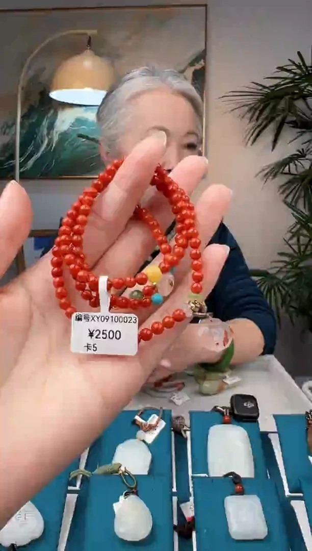 颈饰未镶嵌南红玛瑙项链 XY 5