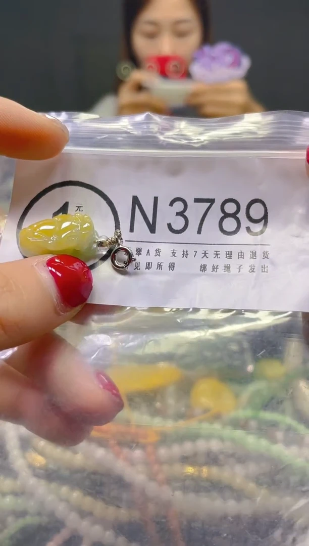 颈饰未镶嵌翡翠/N/翡翠A货，一件也是批发价