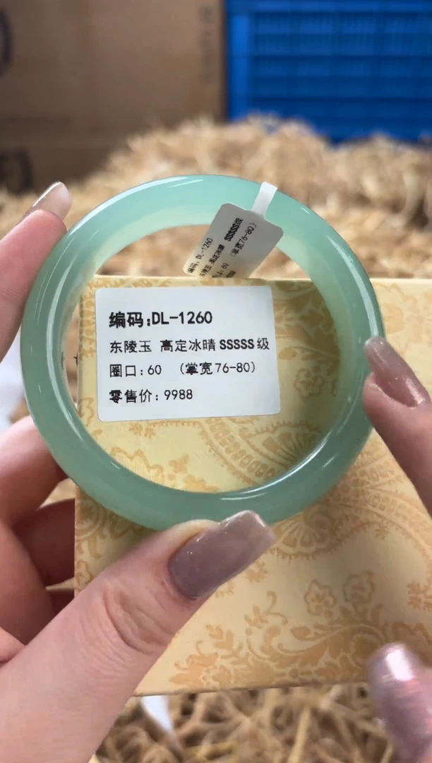 未镶嵌手镯石英质玉DL-1260