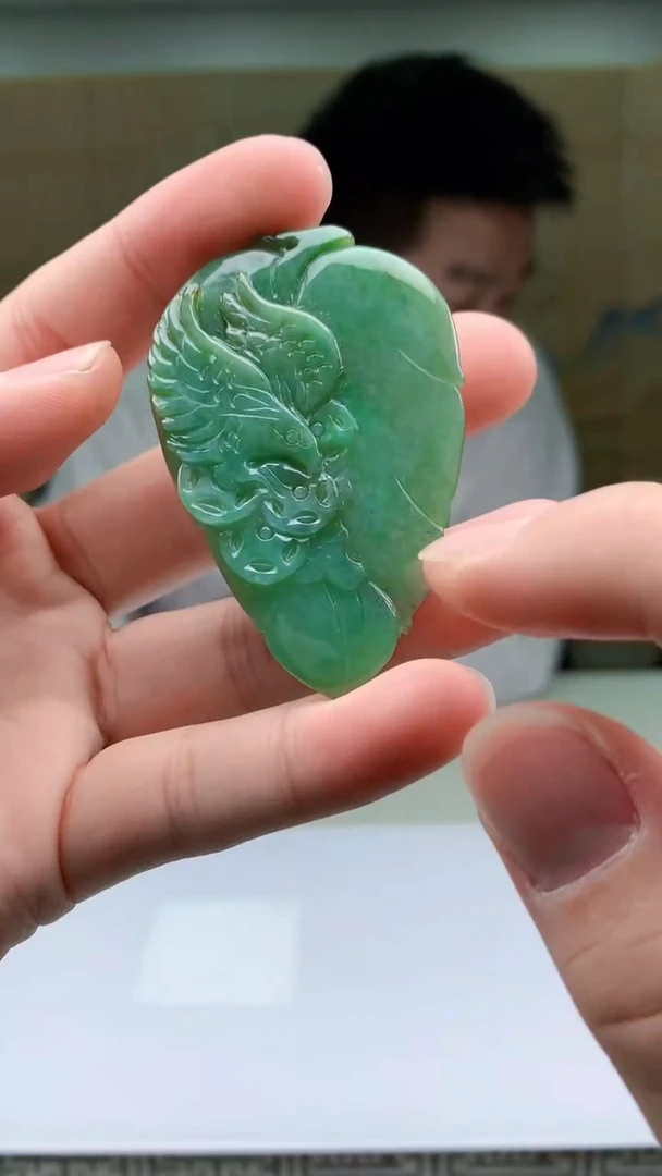 【闪购商品】翡翠颈饰未镶嵌5028bb-jj挂件1