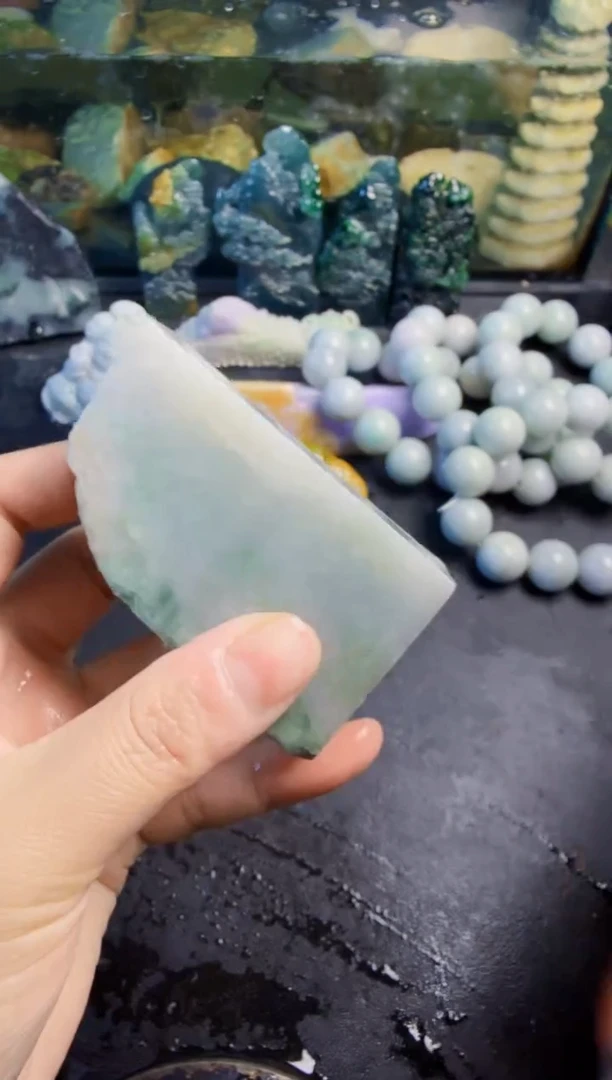 未镶嵌挂件翡翠天然翡翠043