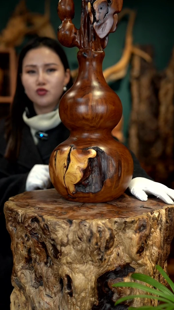 木雷击枣木葫芦