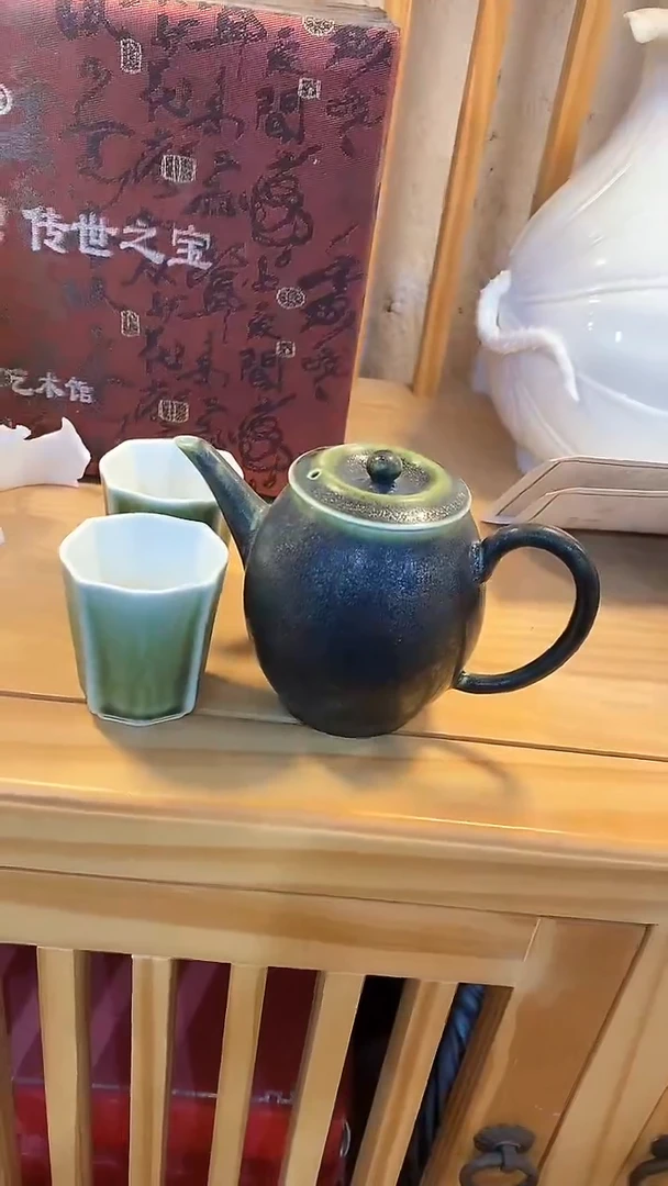 瓷片陶瓷茶器孤品1套