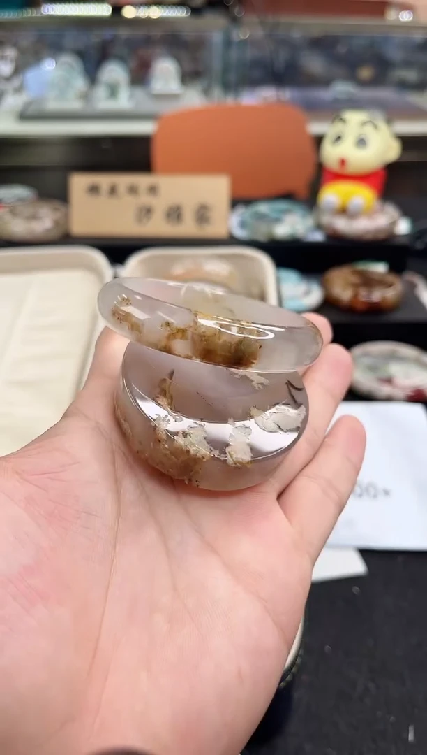 未镶嵌手镯石英质玉57圈口 （赠品镯心）3346180