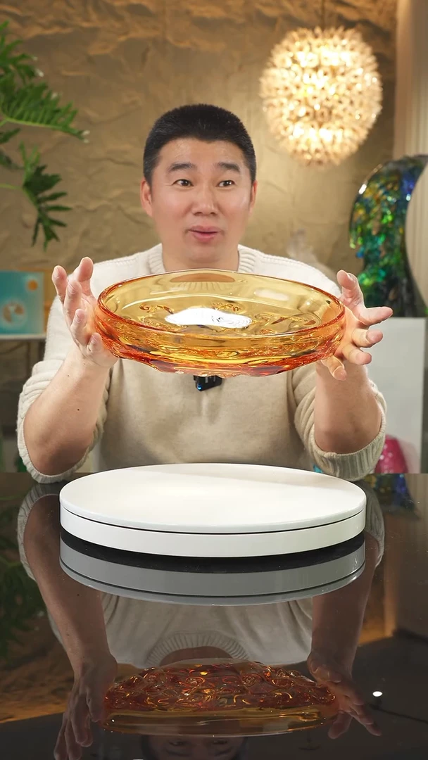 【闪购商品】摆件福利琥珀果盘