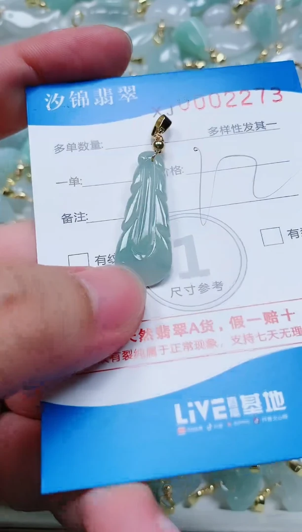 翡翠未镶嵌颈饰闪购商品0002273