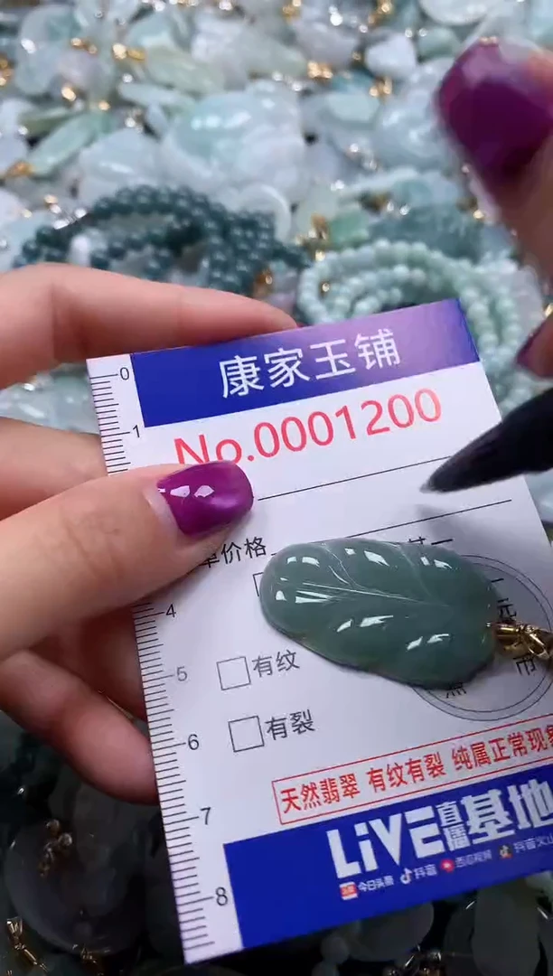 颈饰未镶嵌翡翠1200
