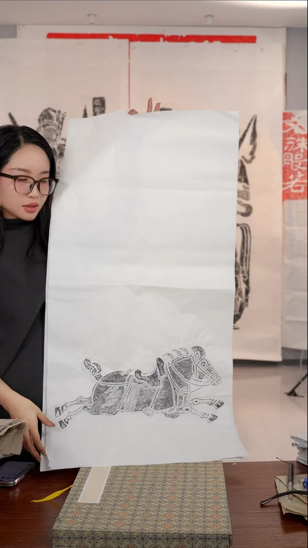 拓片用纸其他非遗传承拓片