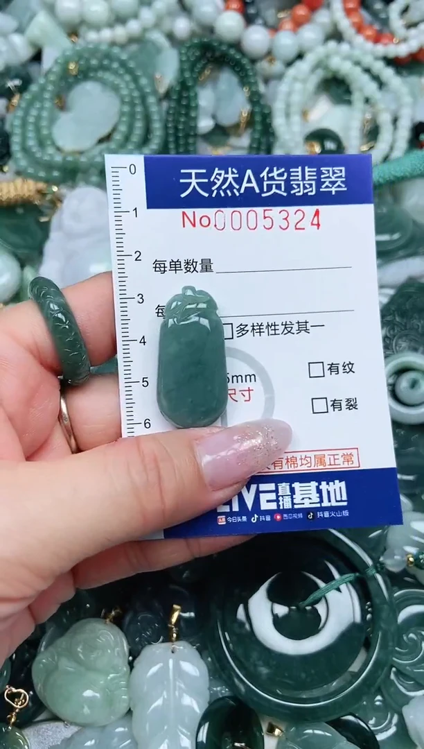 【闪购商品】翡翠吊坠(不含链)未镶嵌翡翠