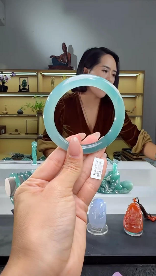 未镶嵌手镯翡翠58.5圈