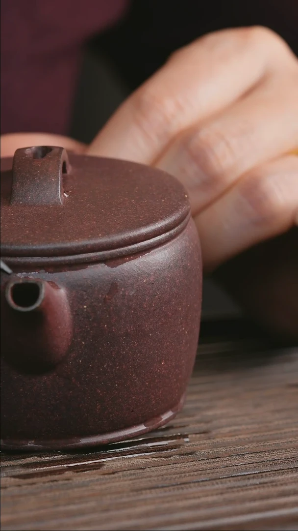 茶壶紫砂艺品紫砂 精选底槽清 汉瓦160cc微瑕