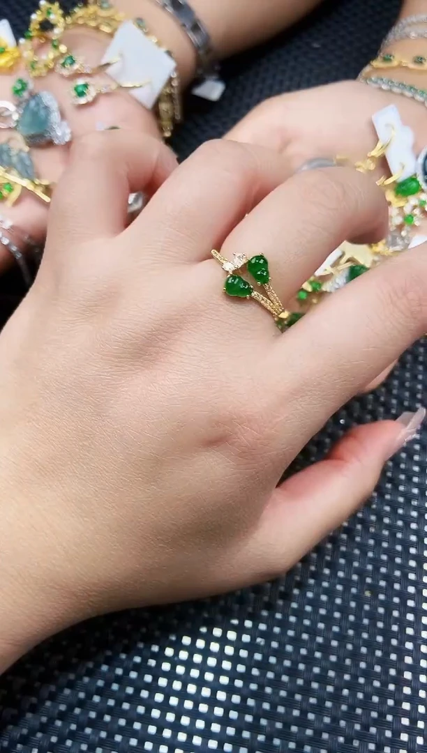 【闪购商品】翡翠戒指未镶嵌111111111