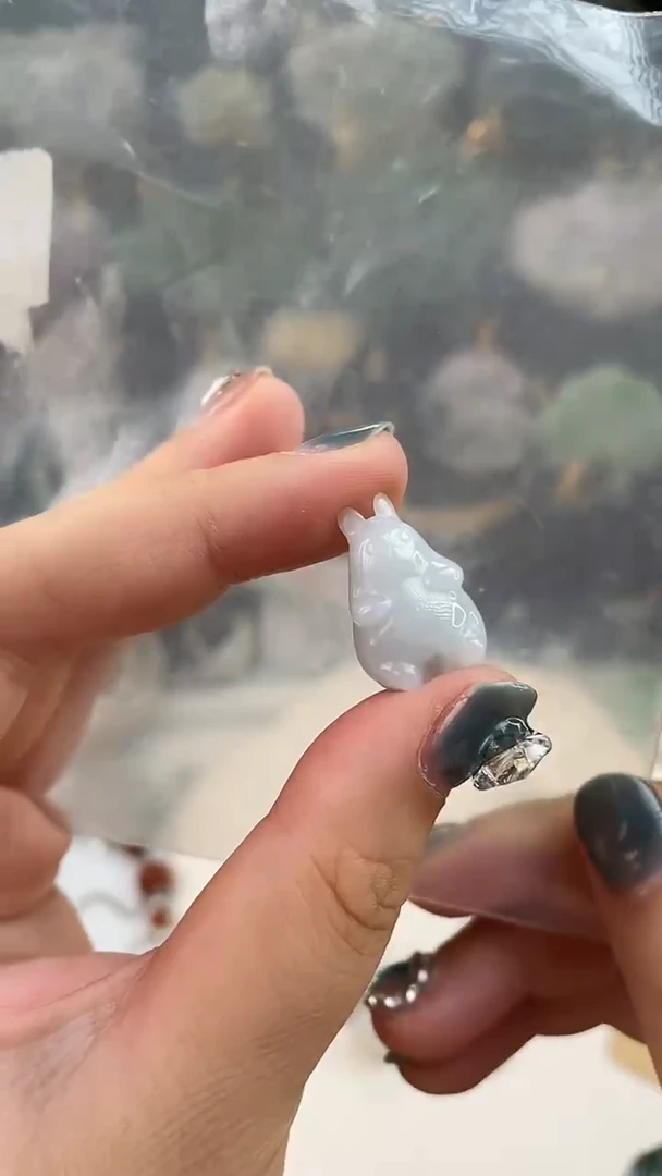 翡翠未镶嵌颈饰16.8定制翡翠