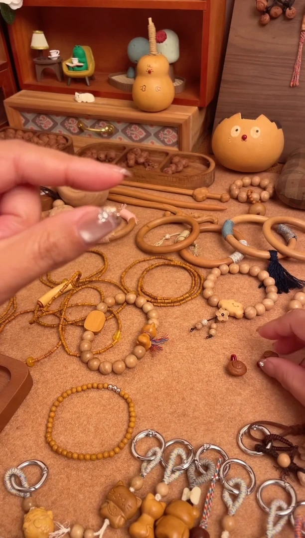 魔*桃核福字单个3个一物一拍