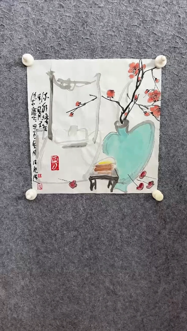 【闪购商品】国画ST-HPC花鸟绘画作品
