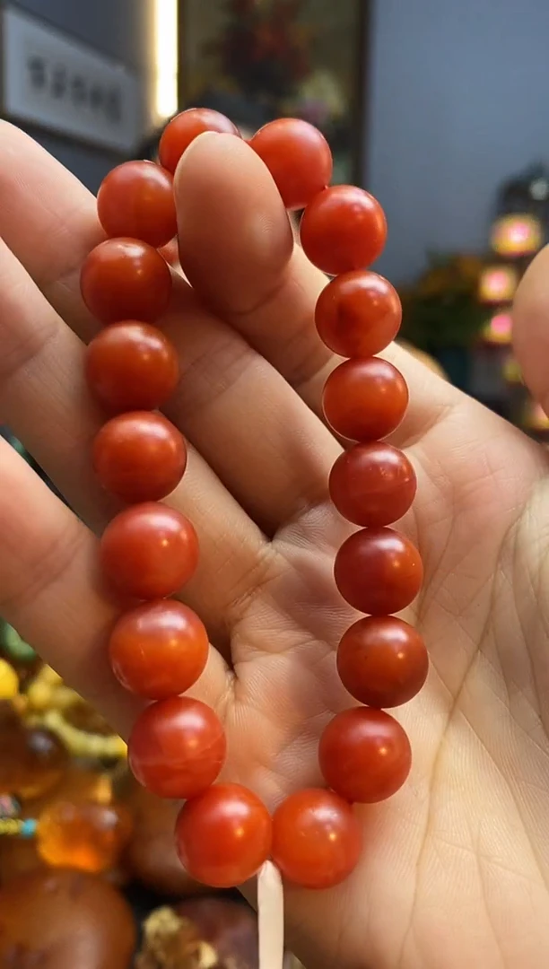 未镶嵌手链南红玛瑙手串