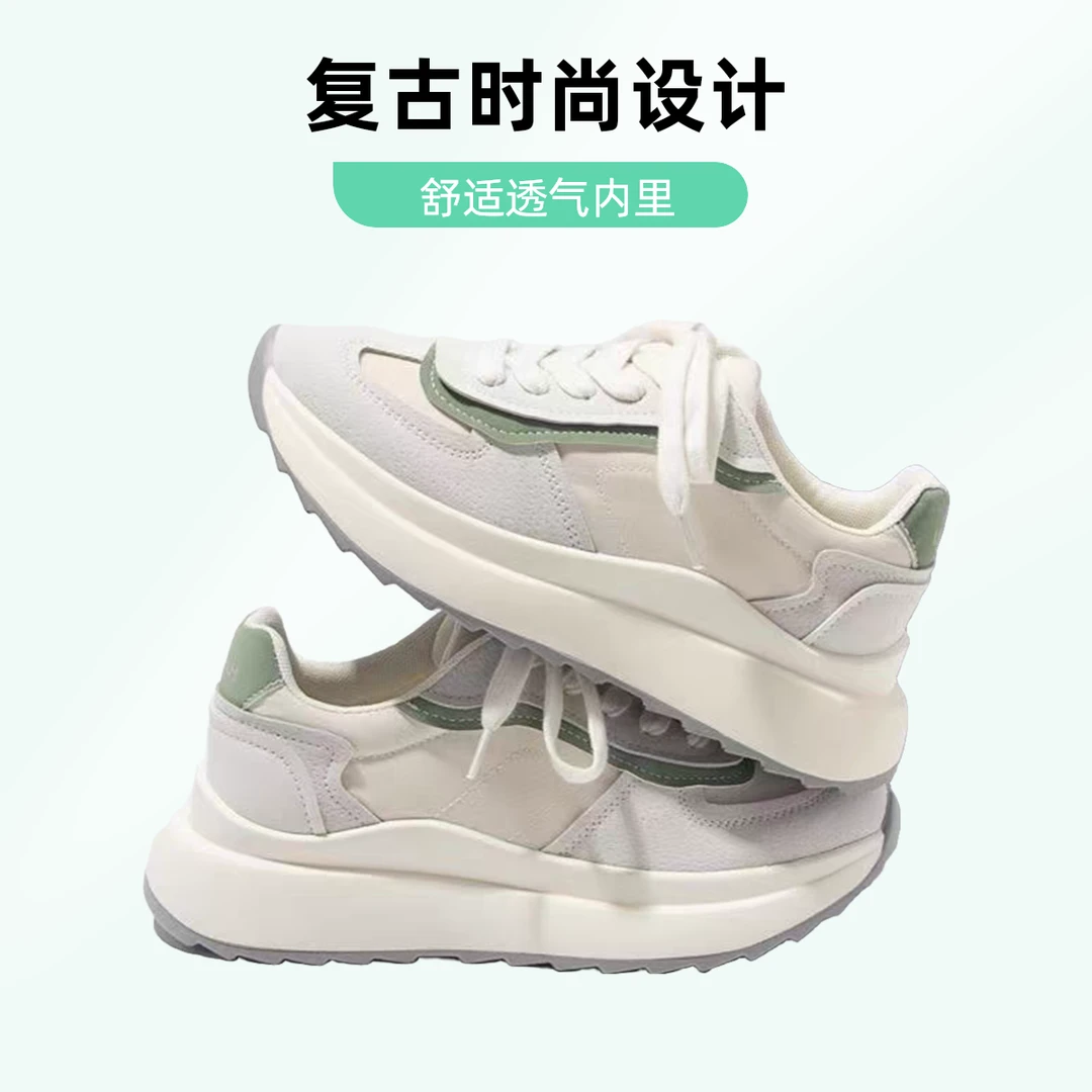 老爹鞋时尚厚底韩版舒适春季复古运动鞋ins夏季